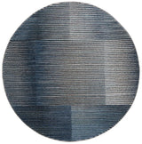 Safavieh Galaxy 5'-3" x 5'-3" Rug in Blue / Navy