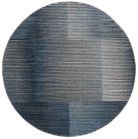 Safavieh Galaxy 5'-3" x 5'-3" Rug in Blue / Navy