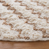 Safavieh Natura 6'-0" x 6'-0" Rug in Ivory / Brown