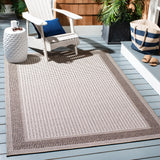 Safavieh Lakeside 200 4'-0" x 5'-7" Rug in Beige / Brown