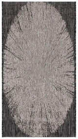Safavieh Courtyard 2'-0" x 3'-7" Rug in Beige / Black