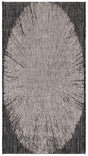 Safavieh Courtyard 2'-0" x 3'-7" Rug in Beige / Black