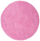 Safavieh August Shag 900 5'-3" x 5'-3" Rug in Pink
