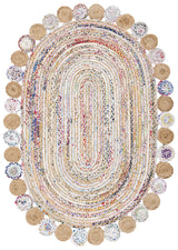 Safavieh Cape Cod 5'-0" x 7'-0" Rug in Beige / Multi