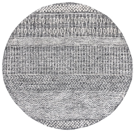 Safavieh Glamour 6'-0" x 6'-0" Rug in Charcoal / Ivory