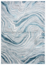 Safavieh Meadow 500 4'-0" x 6'-0" Rug in Blue / Grey