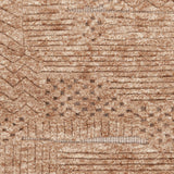 Chandra Keeley KEE-57002 Rust rug, close-up detail