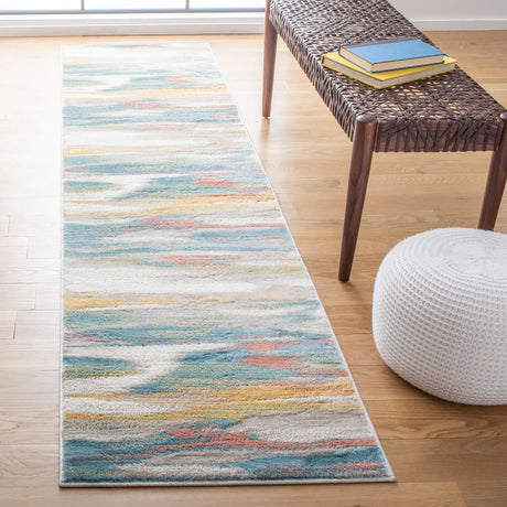 Safavieh Skyler 2'-2" x 9'-0" Rug in Beige / Terracotta