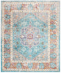 Safavieh Aria 10'-0" x 14'-0" Rug in Blue / Creme