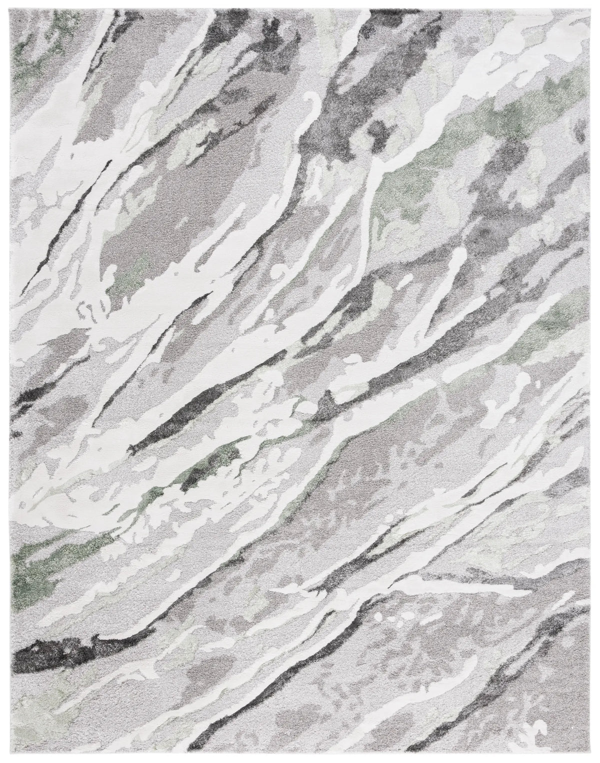 Safavieh Century 300 10'-0" x 14'-0" Rug in Grey / Green