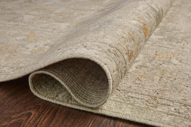 Chris Loves Julia x Loloi Rosemarie ROE-02 Ivory / Natural Rug - pile height