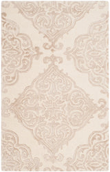 Safavieh Glamour 2'-0" x 3'-0" Rug in Ivory / Beige