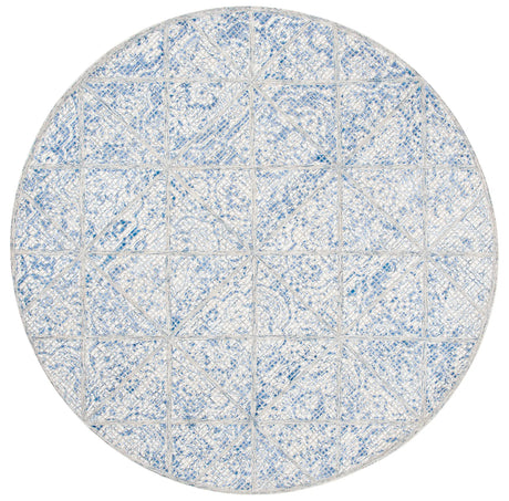 Safavieh Artistry 600 7'-0" x 7'-0" Rug in Blue / Natural