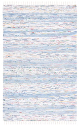 Safavieh Montauk 4'-0" x 6'-0" Rug in Blue / Ivory