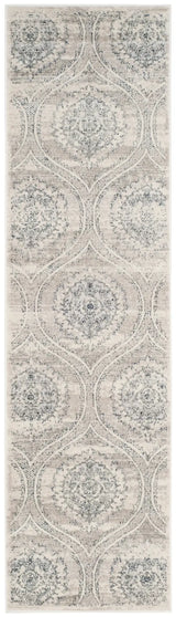 Safavieh Carnegie 2'-3" x 8'-0" Rug in Light Grey / Cream