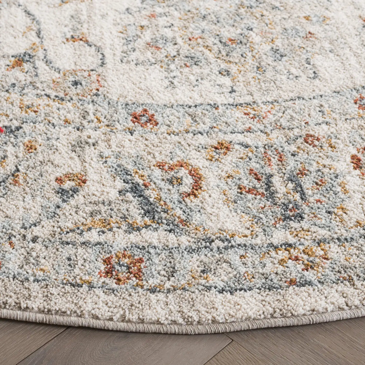 Safavieh Avalon 6'-7" x 6'-7" Rug in Ivory / Light Blue