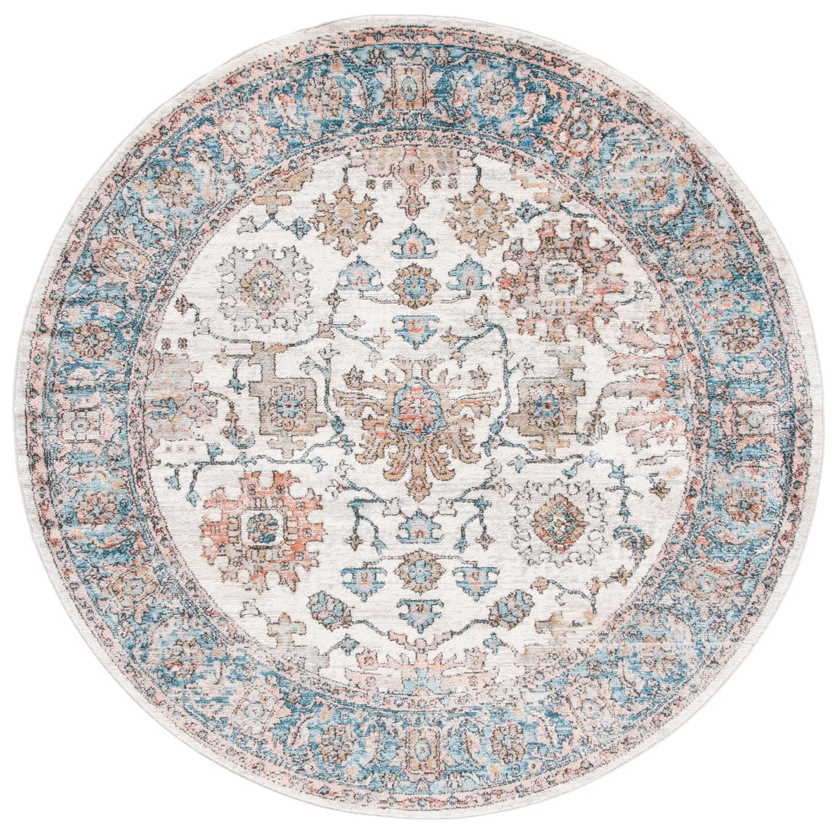 Safavieh Shivan 6'-7" x 6'-7" Rug in Grey / Blue