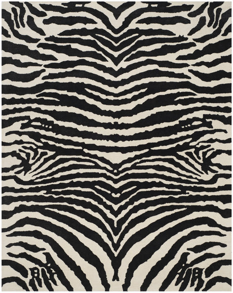 Safavieh Soho 9'-6" x 13'-6" Rug in White / Black