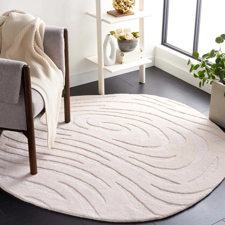 Safavieh Novelty 5'-0" x 5'-0" Rug in Ivory