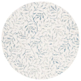 Safavieh Jardin 6'-0" x 6'-0" Rug in Ivory / Blue