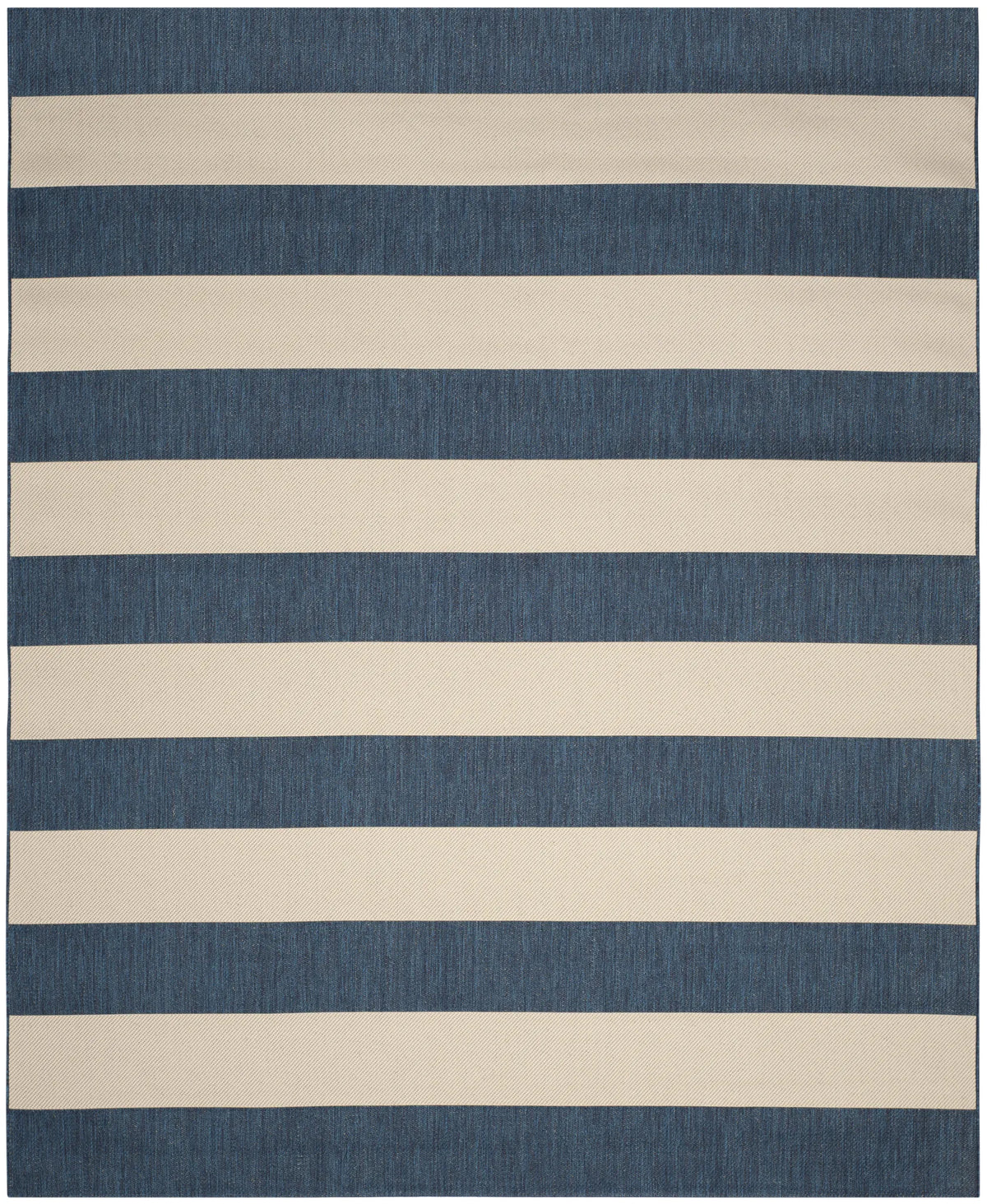Safavieh Courtyard 8'-0" x 10'-0" Rug in Navy / Beige