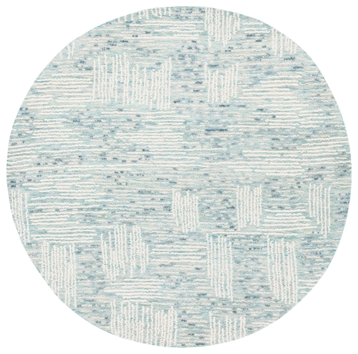 Safavieh Abstract 6'-0" x 6'-0" Rug in Blue / Ivory