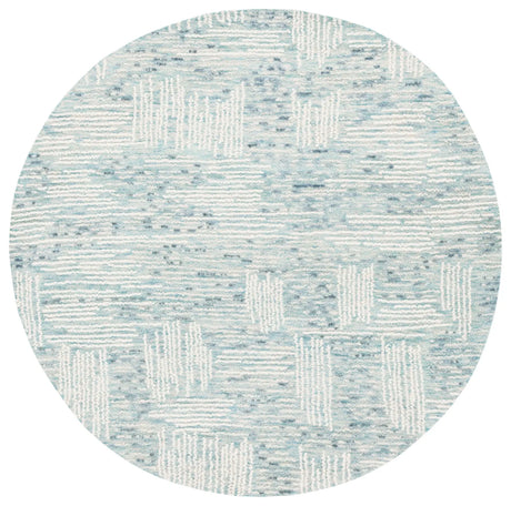 Safavieh Abstract 6'-0" x 6'-0" Rug in Blue / Ivory