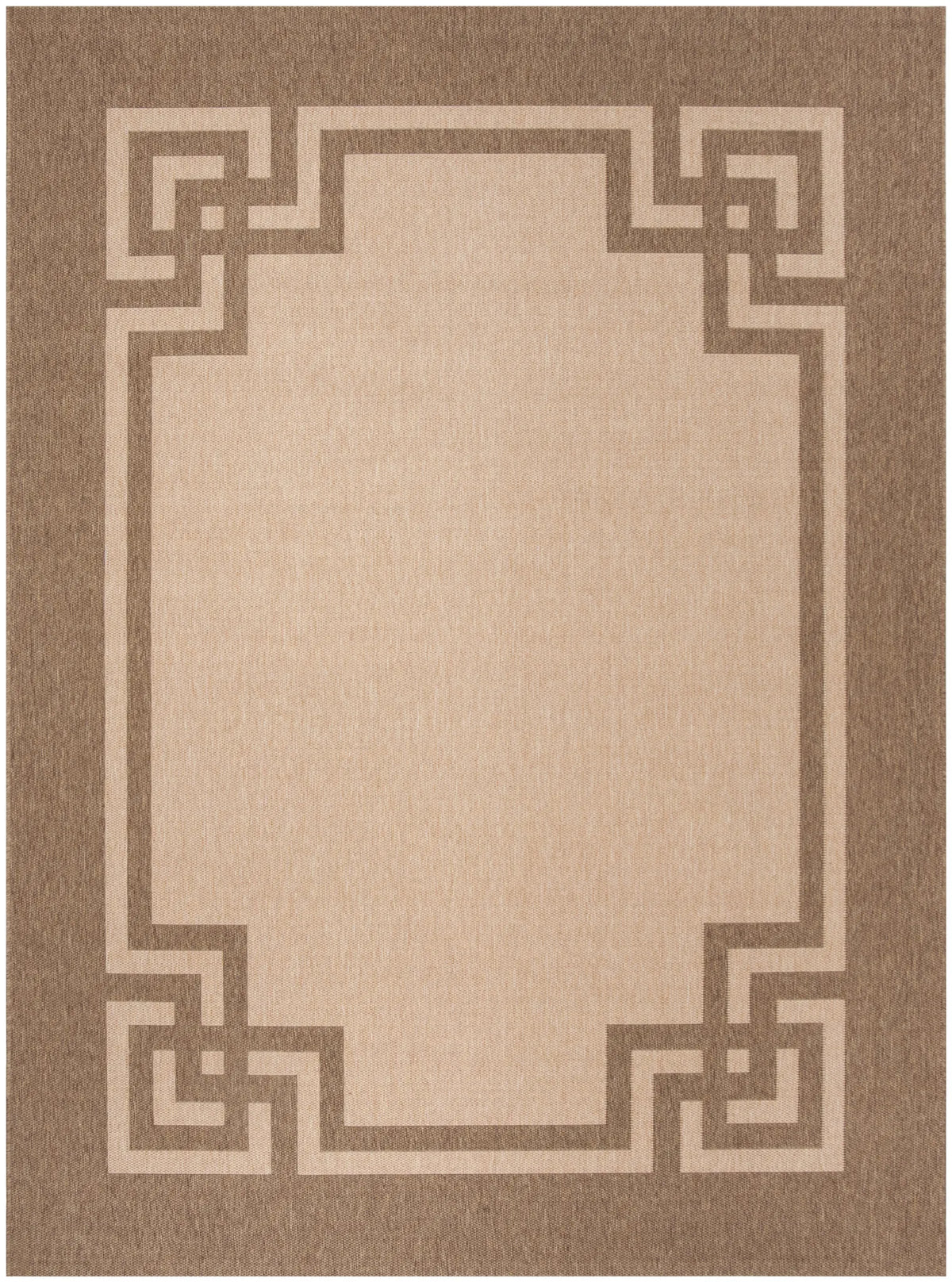 Safavieh Martha Stewart 6'-7" x 9'-6" Rug in Beige / Dark Beig