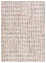 Safavieh Courtyard 4'-0" x 5'-7" Rug in Ivory Grey / Rust