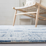 Safavieh Metro 4'-0" x 6'-0" Rug in Natural / Blue