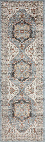 Loloi Odette Odt-06 Sky/Multi Rug - runner flat