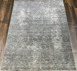 Dynamic Rugs Kyra 13707 Power Loomed Modern Grey/Navy Rug - Room
