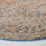 Safavieh Silverado 6'-4" x 6'-4" Rug in Blue / Rust