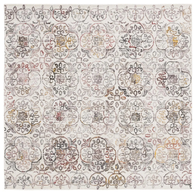 Safavieh Metro 6'-0" x 6'-0" Rug in Ivory / Red