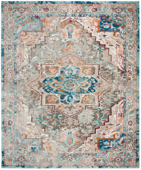 Safavieh Aria 10'-0" x 14'-0" Rug in Beige / Blue