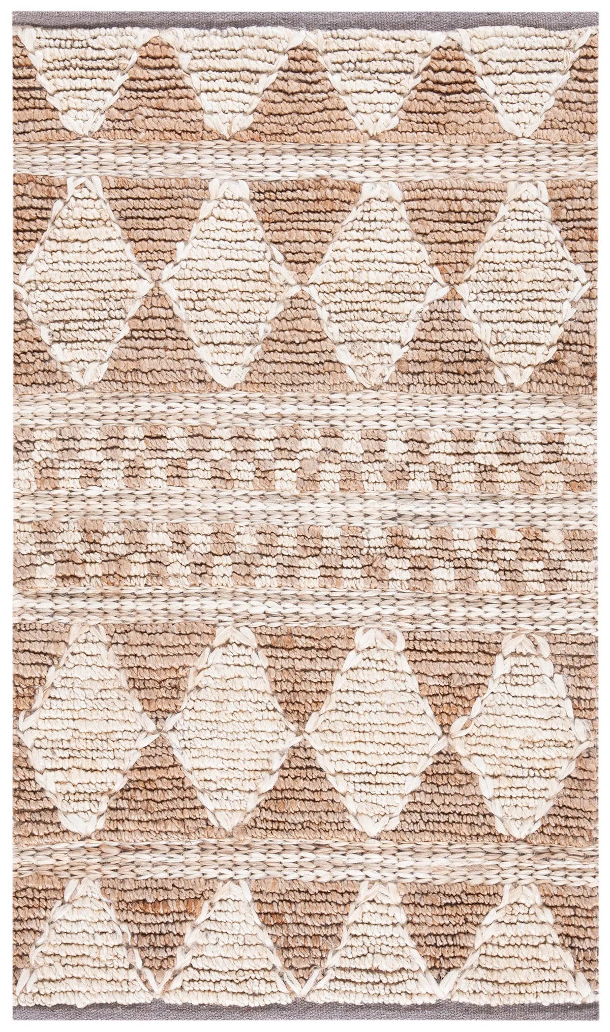 Safavieh Natural Fiber 3'-0" x 5'-0" Rug in Brown / Beige