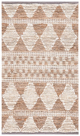 Safavieh Natural Fiber 3'-0" x 5'-0" Rug in Brown / Beige