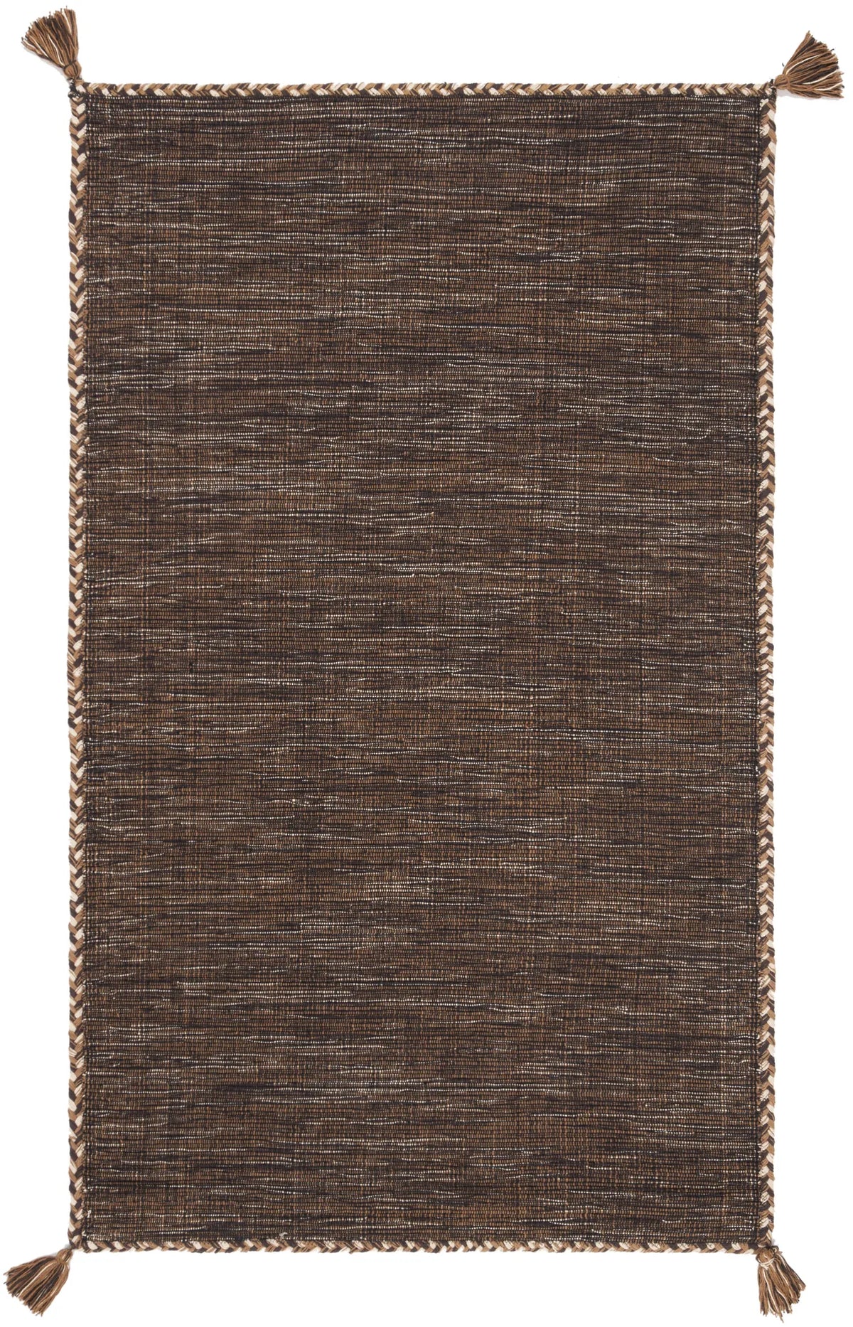 Safavieh Montauk 3'-0" x 5'-0" Rug in Brown / Black