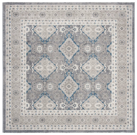Safavieh Sofia 6'-7" x 6'-7" Rug in Light Grey / Beige