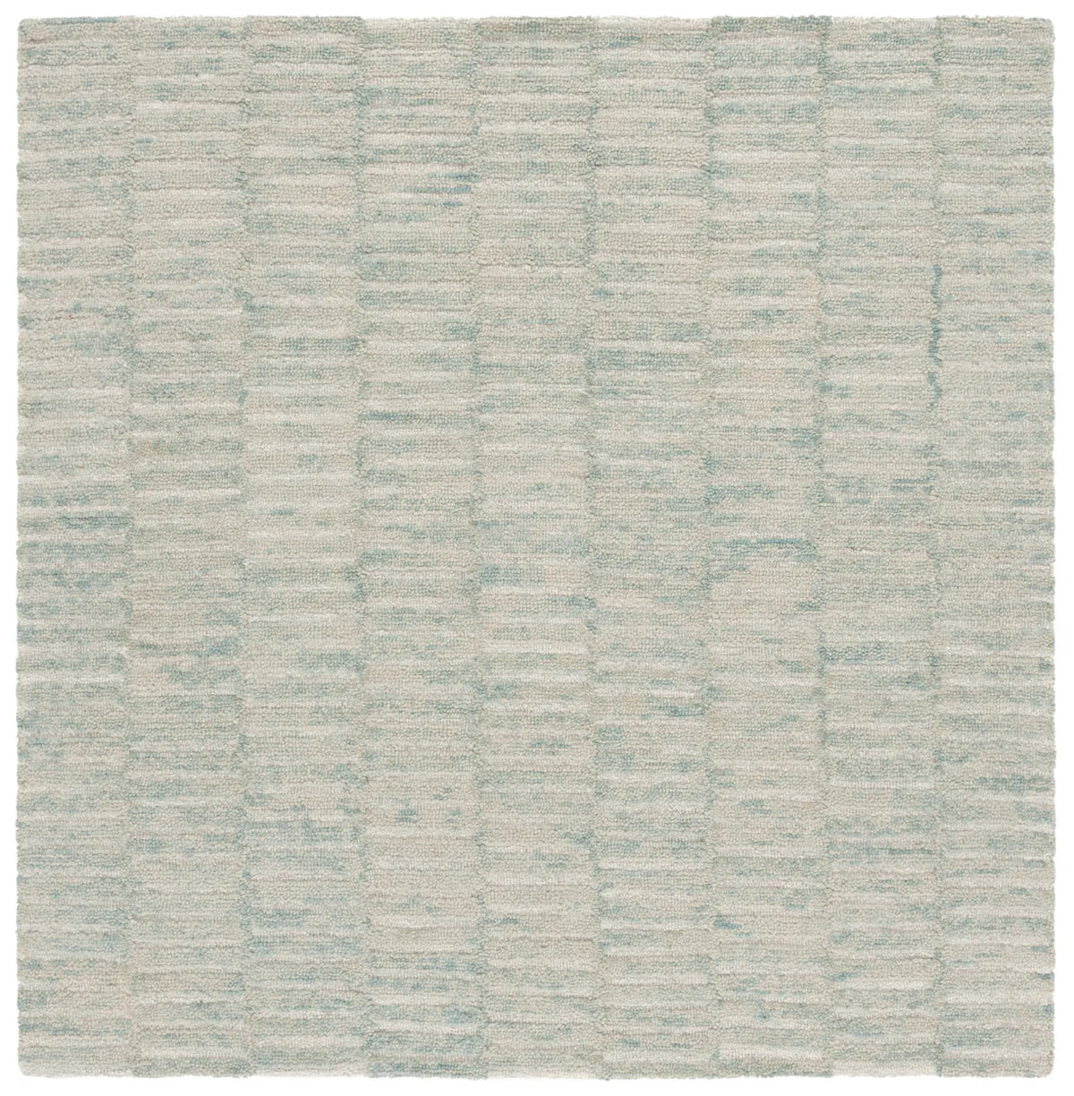 Safavieh Ebony 6'-0" x 6'-0" Rug in Dark Green / Light Green