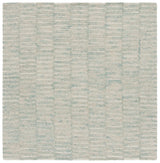 Safavieh Ebony 6'-0" x 6'-0" Rug in Dark Green / Light Green