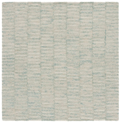 Safavieh Ebony 6'-0" x 6'-0" Rug in Dark Green / Light Green