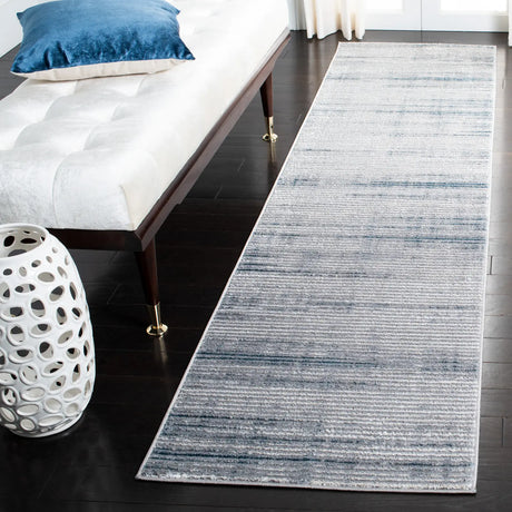 Safavieh Orchard 2'-2" x 9'-0" Rug in Grey / Blue