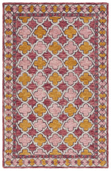 Safavieh Aspen 4'-0" x 6'-0" Rug in Pink / Yellow