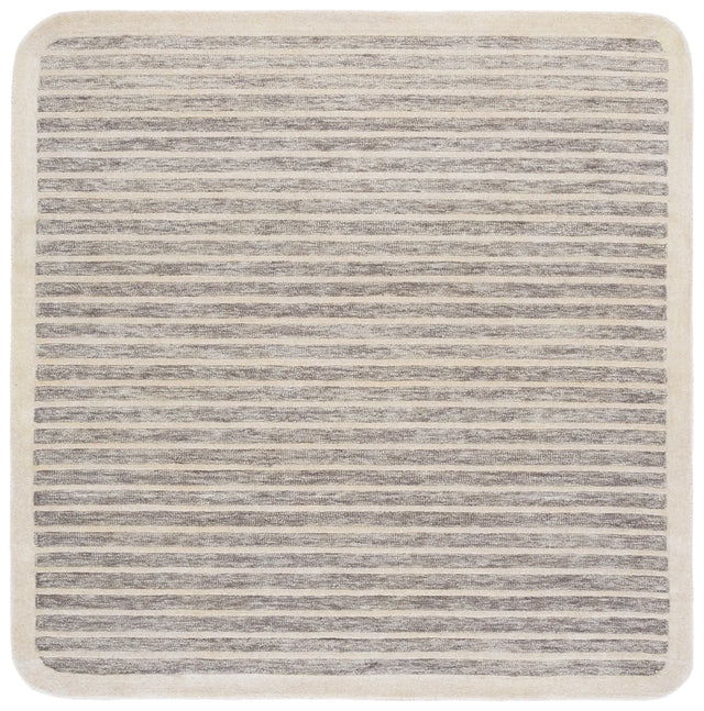 Safavieh Ebony 6'-0" x 6'-0" Rug in Brown / Ivory