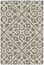 Safavieh Cambridge 2'-0" x 3'-0" Rug in Dark Grey / Ivory