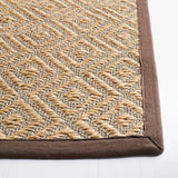 Safavieh Natural Fiber 4'-0" x 6'-0" Rug in Natural / Brown