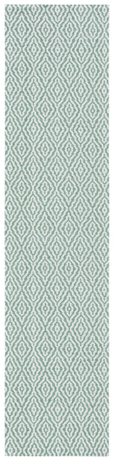 Safavieh Augustine 2'-0" x 9'-0" Rug in Green / Ivory