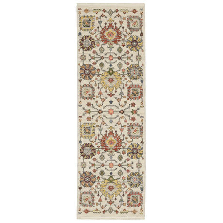 Oriental Weavers Lucca 8111W Ivory/ Multi Rug - runner