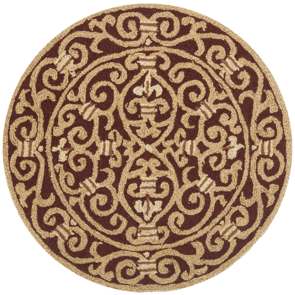 Safavieh Chelsea 3'-0" x 3'-0" Rug in Burgundy